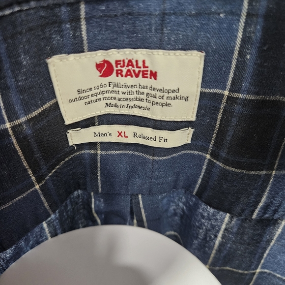 Fjallraven men's button short-sleeve XL - Picture 7 of 7